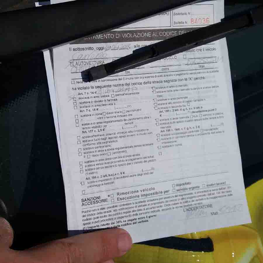 штраф за парковку: фото 1